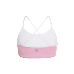 White-Pink#Sports Bras & Bralettes For Girls, Tweens and Teens