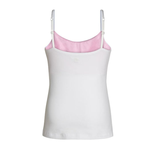 Women's Basic Spaghetti Strap Camisole with Built-in Padded Bra Tank Top  Layer