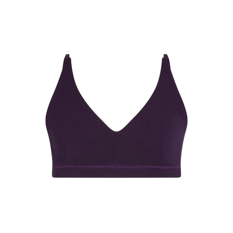 1 Piece - Teenage Sports Padded Bra ( Purple Color Bra for Teenage Girls )
