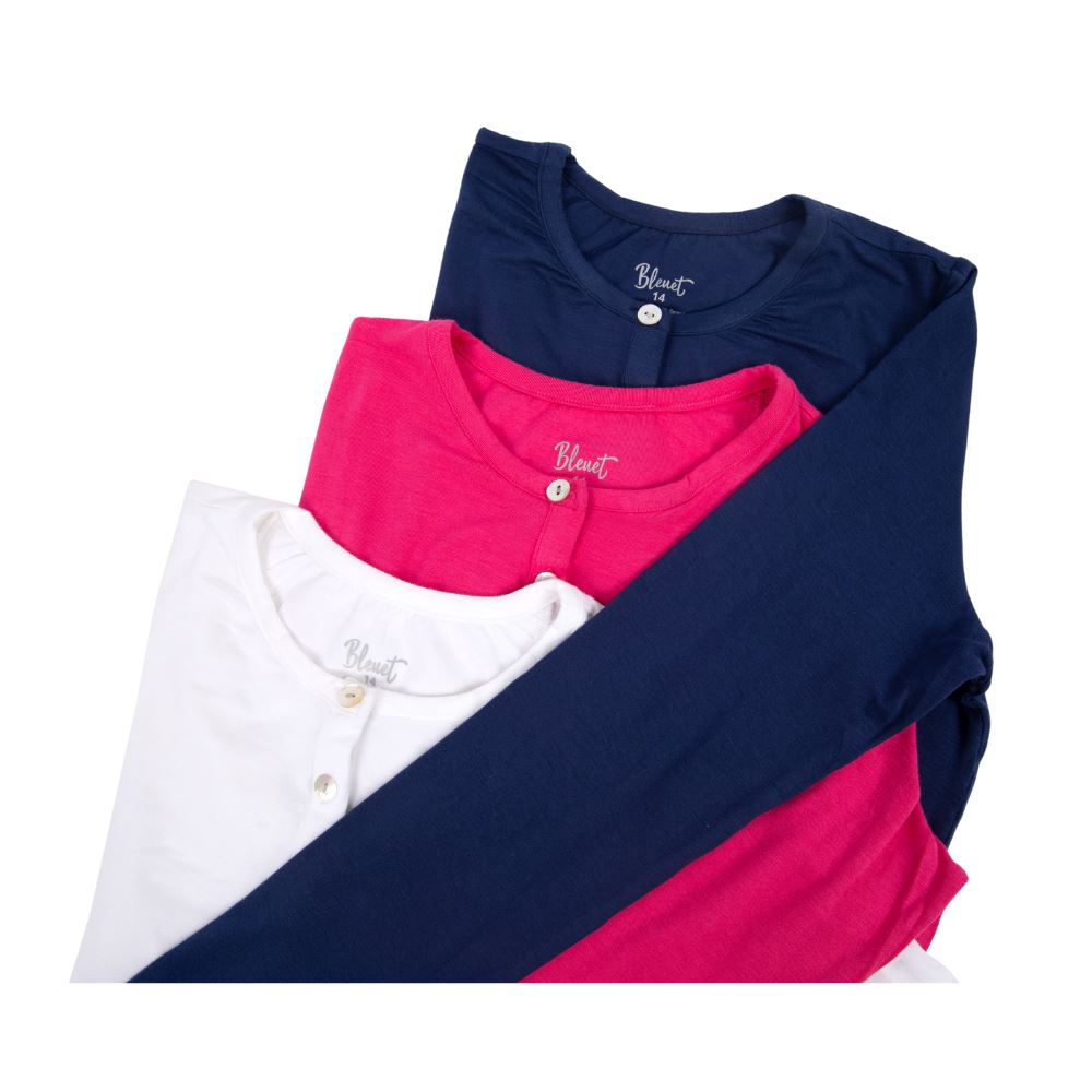 Navy#Pajama Top for Girls, Tweens and Teens