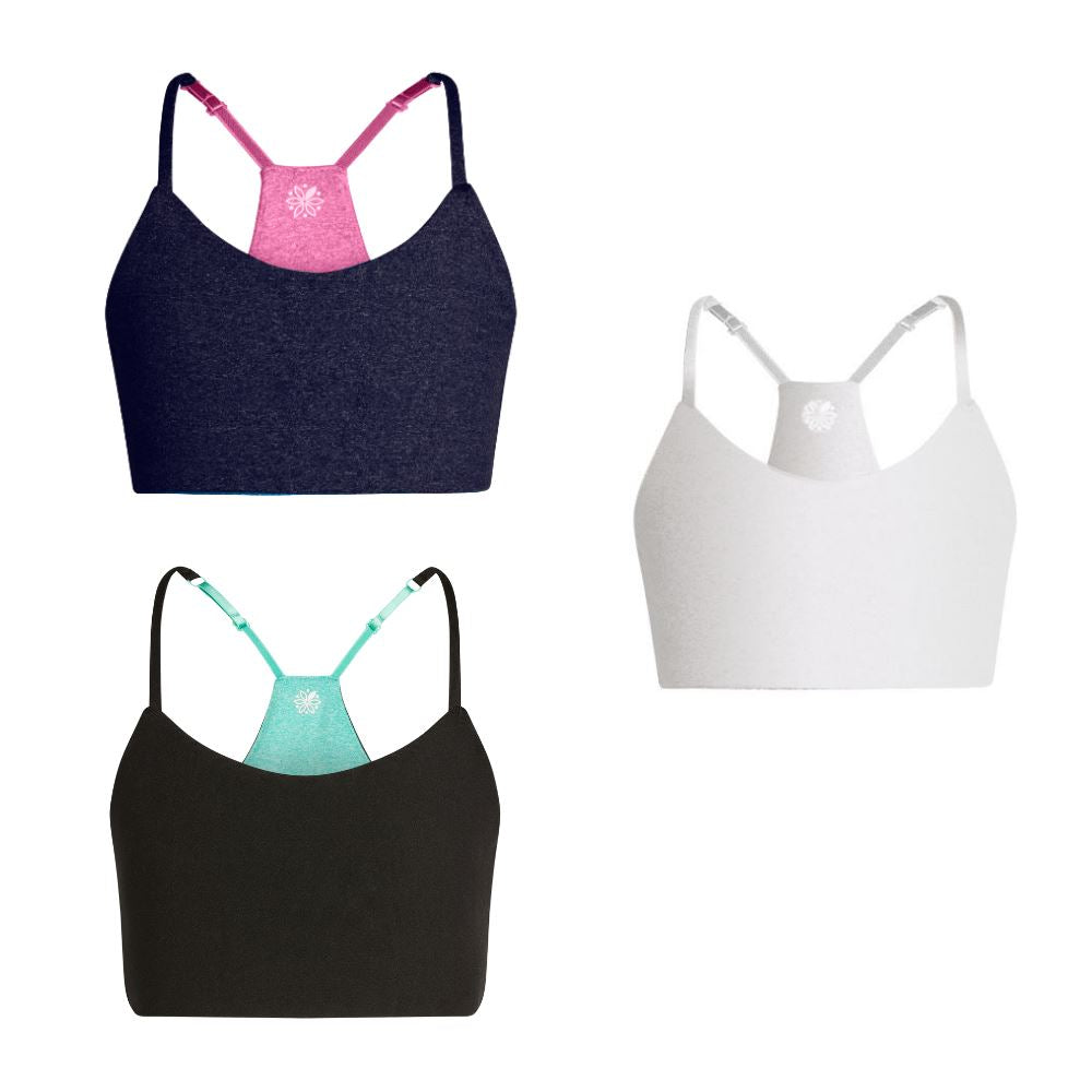 Discover Comfy White Bralettes for Girls by Bleuet