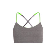 Lime-Silver#Sports Bras & Bralettes For Girls, Tweens and Teens