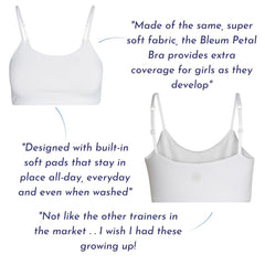 White-White#Bras & Bralettes For Girls, Tweens and Teens